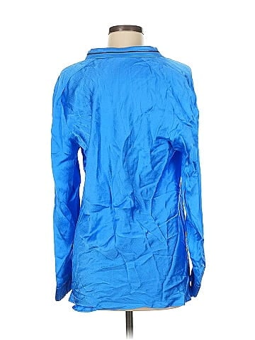 L.A.M.B. Long Sleeve Silk Top (view 2)