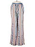 Worth 100% Viscose Stripes Brown Casual Pants Size S - photo 1