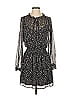 Socialite 100% Polyester Paisley Black Casual Dress Size XS - photo 1