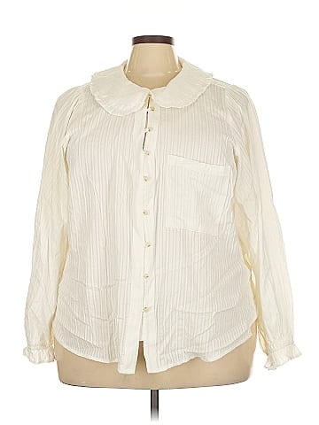Pilcro Long Sleeve Blouse (view 1)
