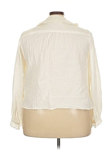 Pilcro Long Sleeve Blouse (view 2)
