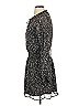 Socialite 100% Polyester Paisley Black Casual Dress Size XS - photo 5