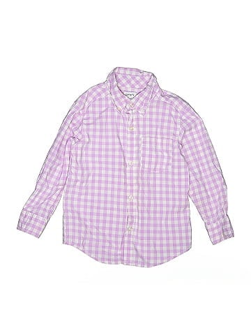 Carter's Long Sleeve Button-Down Shirt (view 1)