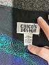 Chico's Design 100% Rayon Argyle Blue Formal Skirt Size Med (1) - photo 3