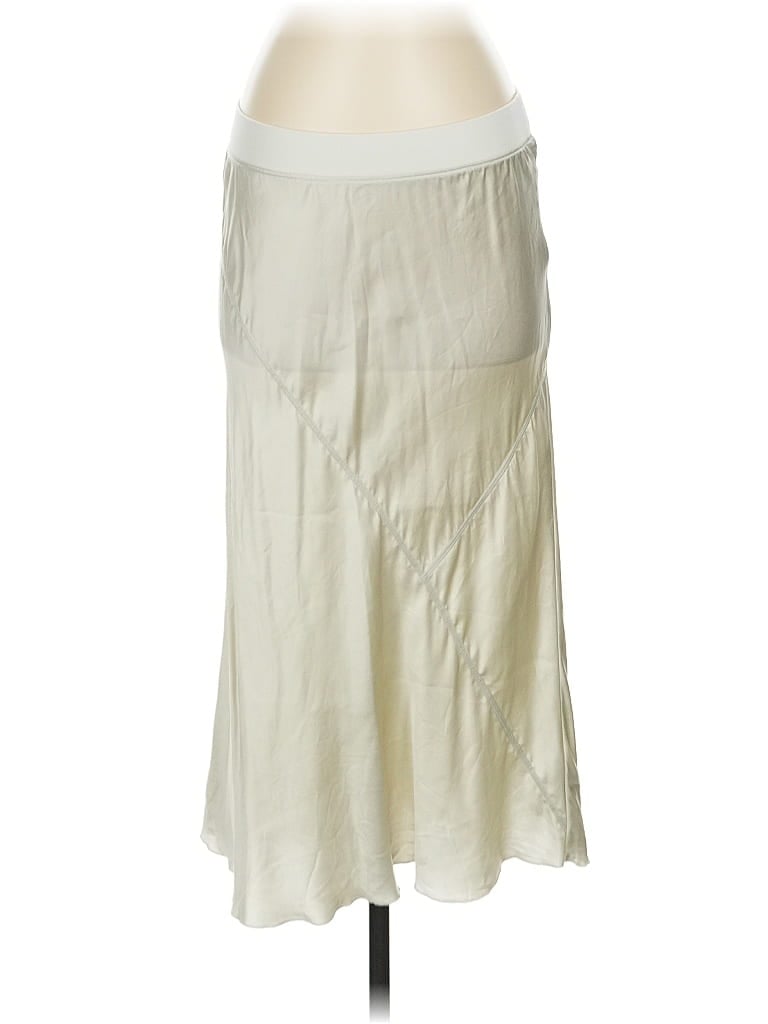ATM 100% Silk Ivory Silk Skirt Size XS - photo 1