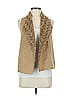 Ariat 100% Polyester Tan Faux Fur Vest Size M - photo 1