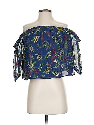 Ella Moss 3/4 Sleeve Silk Top (view 1)