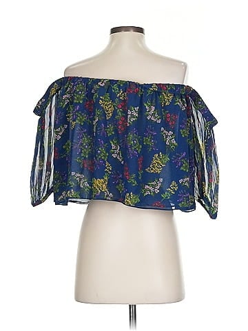 Ella Moss 3/4 Sleeve Silk Top (view 2)