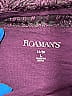Roaman's Purple 3/4 Sleeve Top Size 18 - photo 3
