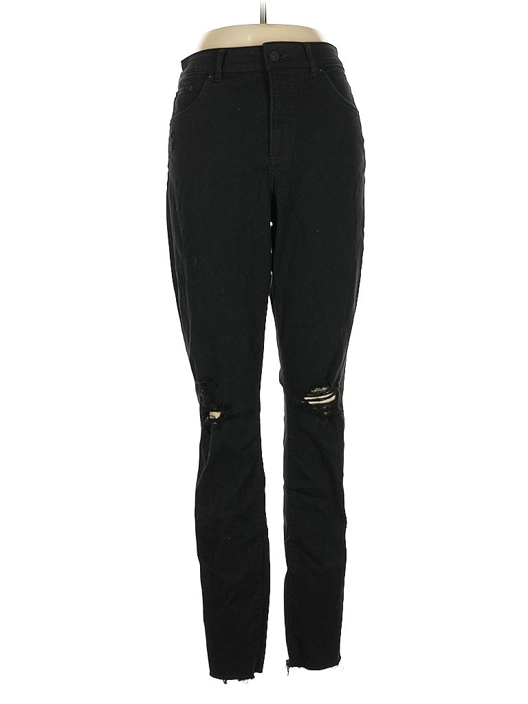 Pre-owned Express Jeans In Black