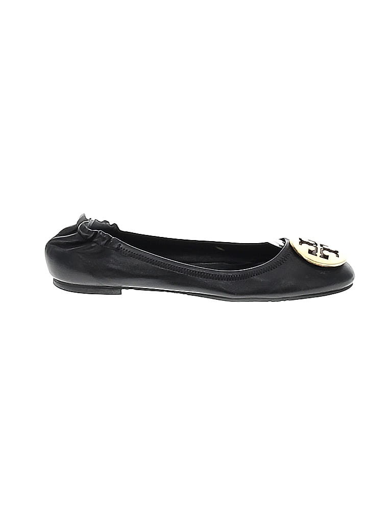 Tory Burch Black Flats Size 7 - photo 1
