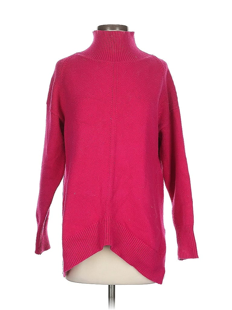 Pre-owned Maeve By Anthropologie Turtleneck Sweater In Pink