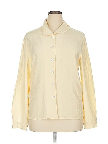Talbots Long Sleeve Silk Top (view 1)
