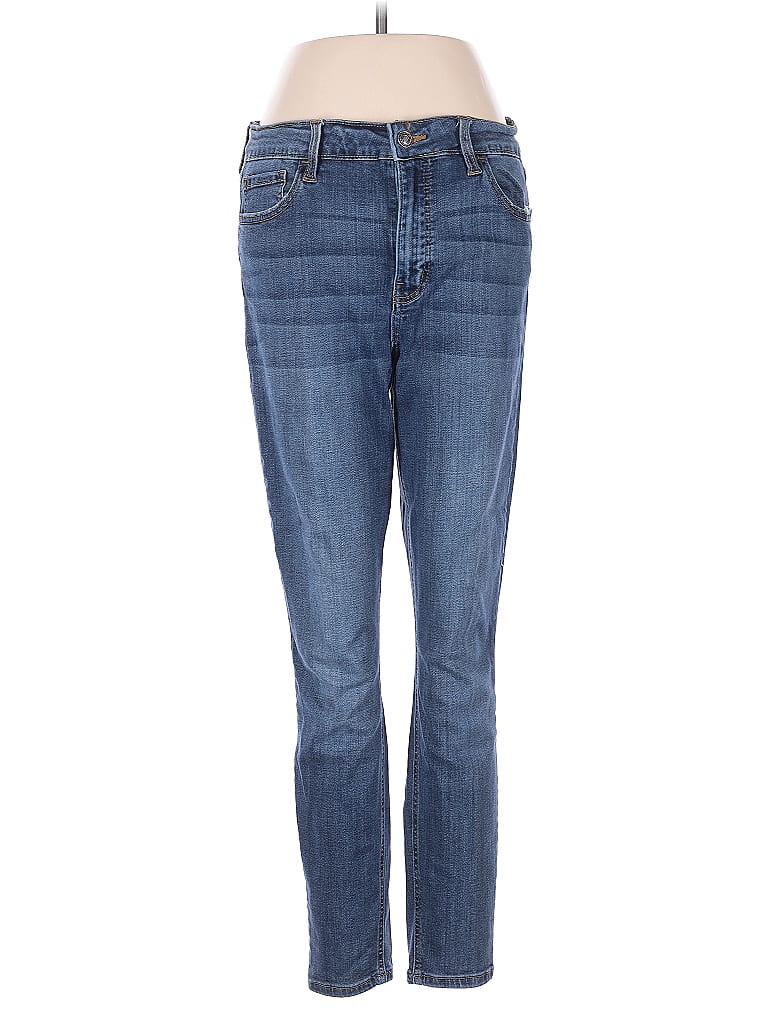 STUDIO BLUE Hearts Blue Jeans Size 31 waist - photo 1