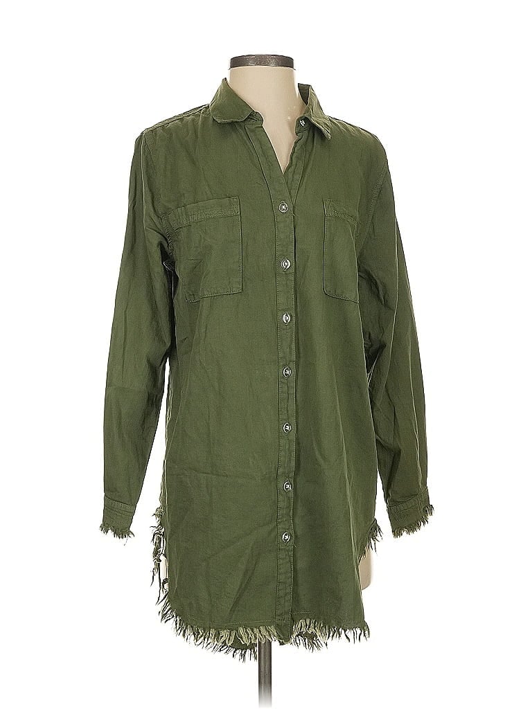 Pre-owned Unbranded Casual Dress In Green