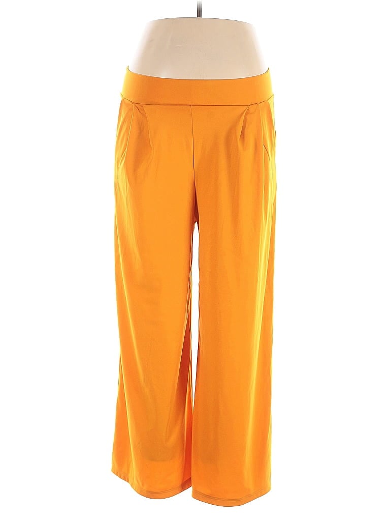 Pre-owned Unbranded Active Pants In Orange