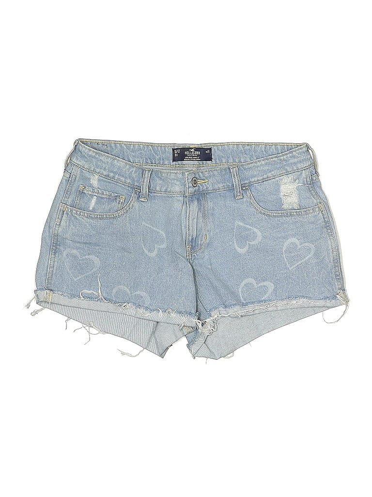 Click to view more detailed imagery on our partner's website Pre-owned Hollister Denim Shorts In Blue