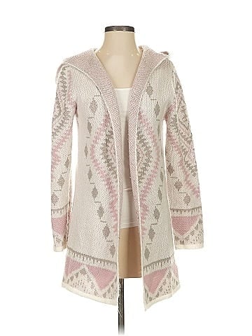 Woven Heart Cardigan (view 1)