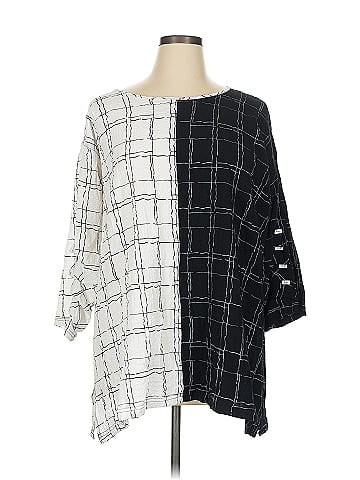 Ali Miles 3/4 Sleeve Blouse (view 1)