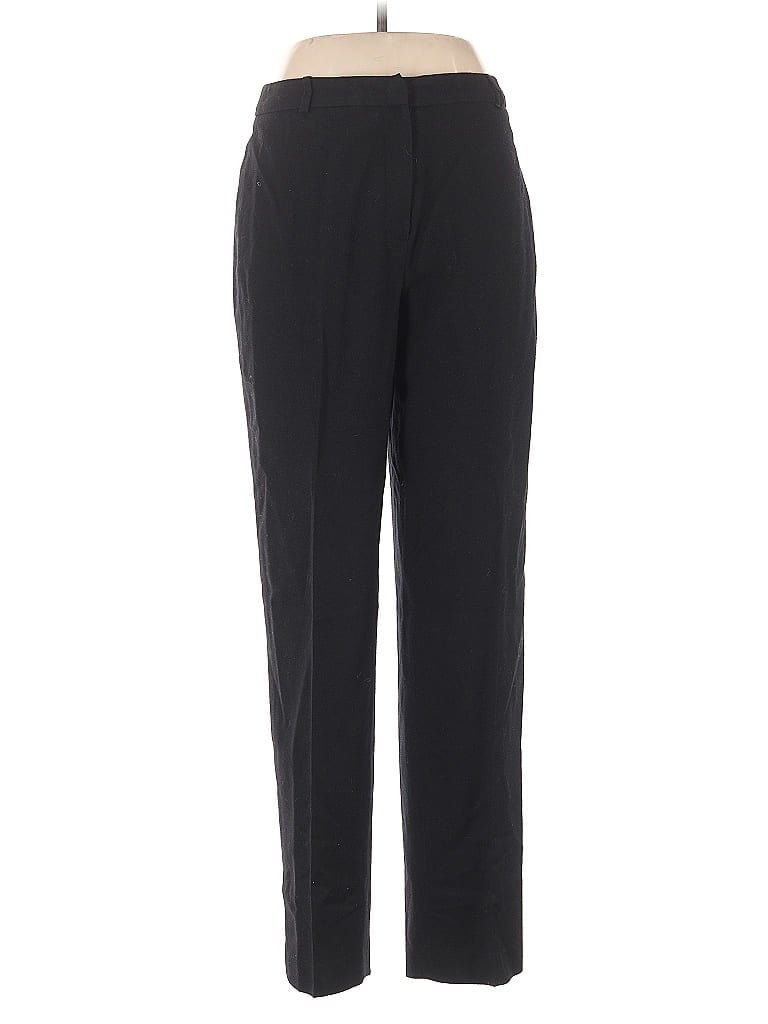 Talbots 100% Wool Solid Black Wool Pants Size 10 - photo 1