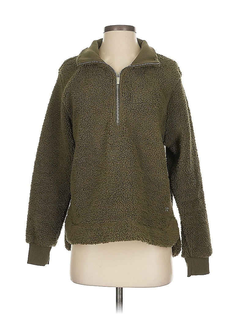 Pre-owned Calvin Klein Pullover Sweater In Green