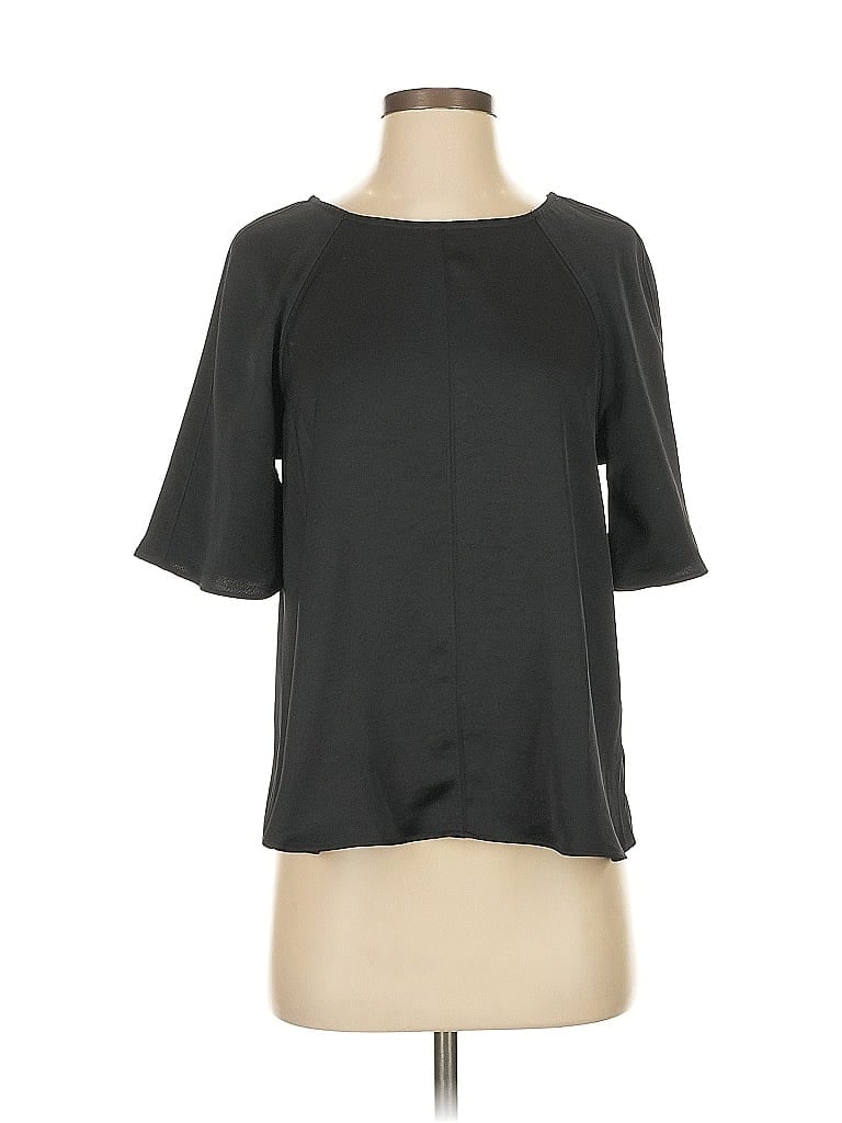 Click to view more detailed imagery on our partner's website Pre-owned Daily Practice By Anthropologie Short Sleeve Top Gray Boatneck Tops