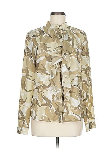 MICHAEL Michael Kors Long Sleeve Blouse (view 1)