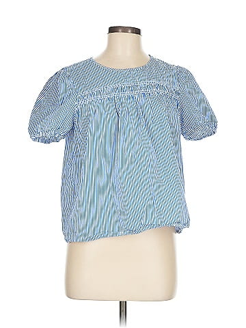 J.Crew Factory Store Short Sleeve Blouse (view 1)
