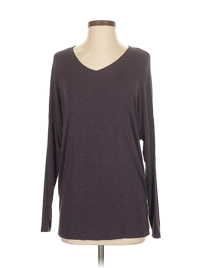 Pre-owned Cabi 3/4 Sleeve T-shirt In Gray