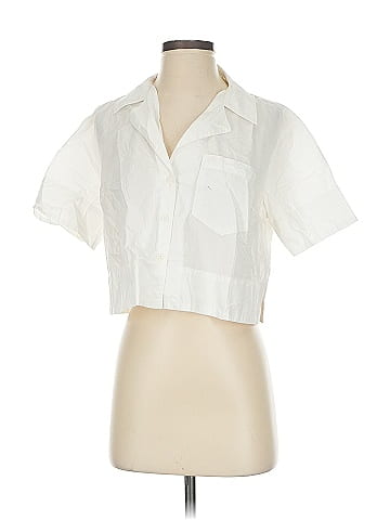 Maeve by Anthropologie Short Sleeve Blouse (view 1)