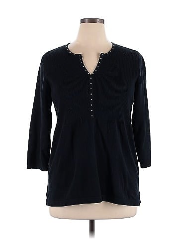 Cathy Daniels Long Sleeve Henley (view 1)