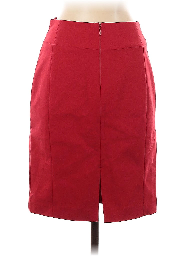 Pre-owned Express Formal Skirt In Red