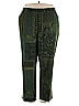 Isaac Mizrahi LIVE! Paisley Green Casual Pants Size 30 - photo 1