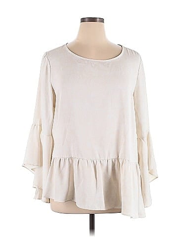 DG^2 by Diane Gilman 3/4 Sleeve Blouse (view 1)