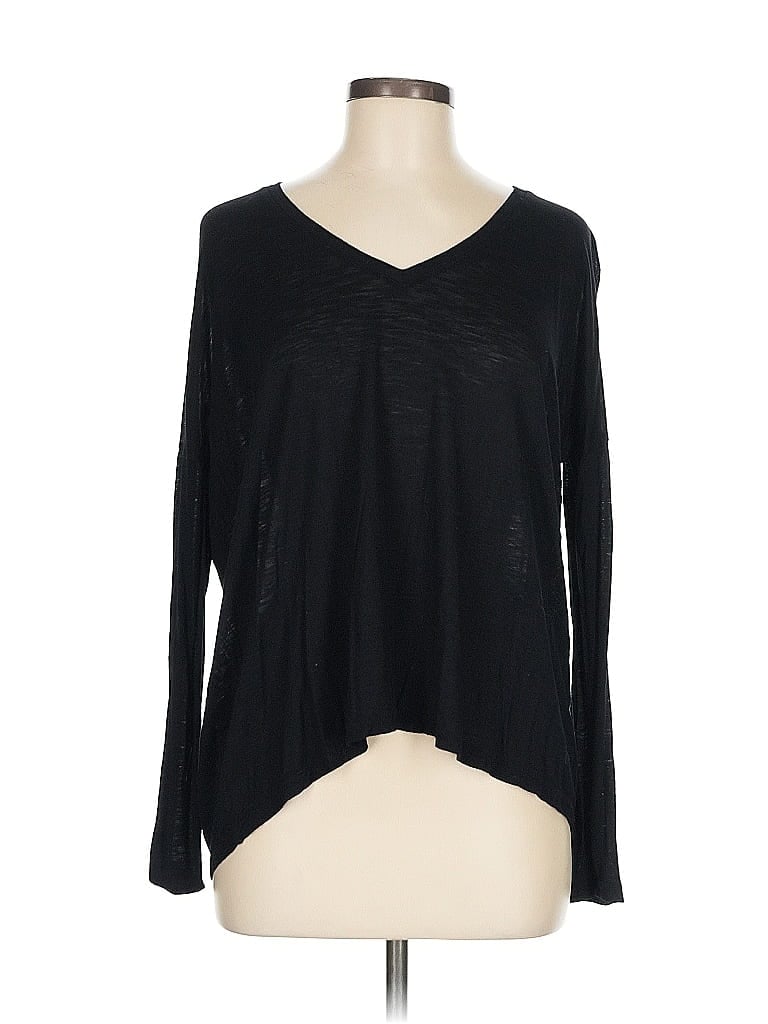 Pre-owned Madewell Pullover Sweater In Black
