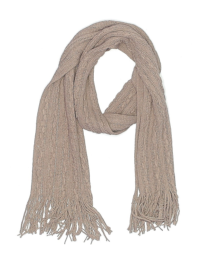 Pre-owned New York And Company Scarf In Brown