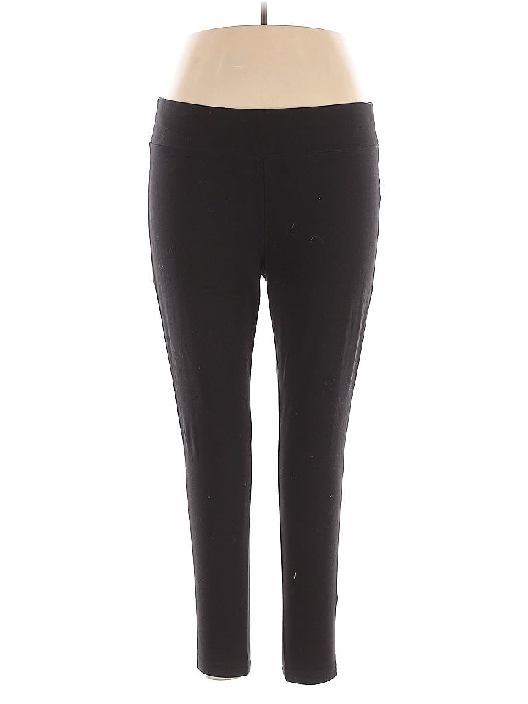 Pre-owned Terra & Sky Active Pants In Black