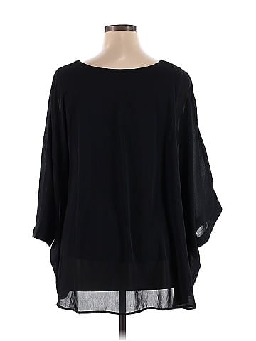 DG^2 by Diane Gilman 3/4 Sleeve Blouse (view 2)
