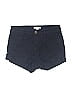 H&M Solid Blue Shorts Size 2 - photo 1