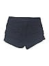 H&M Solid Blue Shorts Size 2 - photo 2