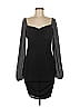 Peach Love Cream California Black Cocktail Dress Size M - photo 1
