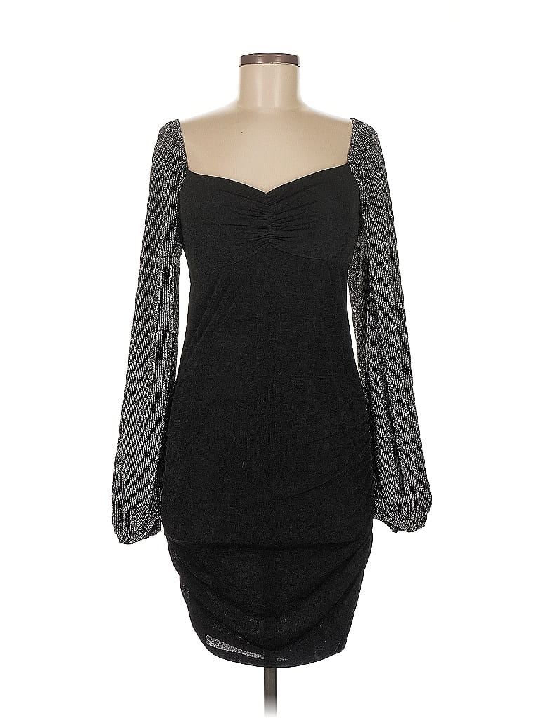 Peach Love Cream California Black Cocktail Dress Size M - photo 1