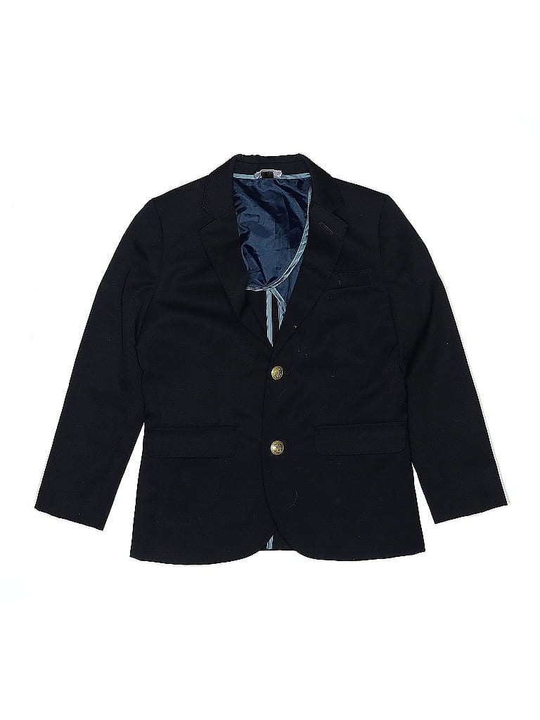 Pre-owned Crewcuts Kids' Blazer Jacket In Blue