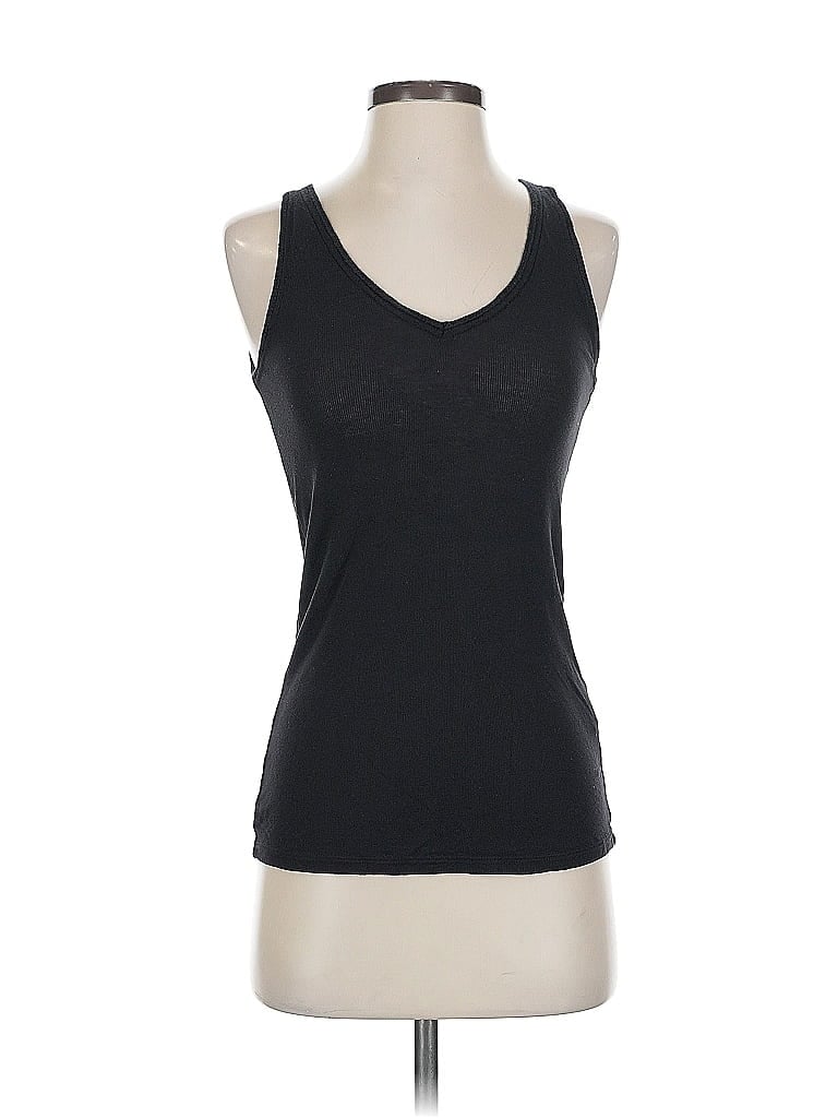 Pre-owned Lucky Brand Active Tank Top In Black