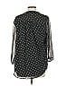 Jones New York 100% Polyester Polka Dots Black 3/4 Sleeve Blouse Size S - photo 2