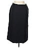 Sag Harbor 100% Polyester Solid Black Formal Skirt Size 12 - photo 2