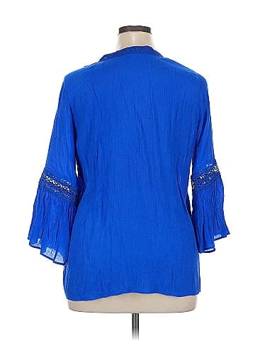 Counterparts 3/4 Sleeve Blouse (view 2)