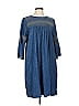 Current/Elliott Blue Casual Dress Size 3 - photo 1
