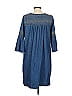 Current/Elliott Blue Casual Dress Size 3 - photo 2