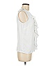 Kasper Silver Sleeveless T-Shirt Size M - photo 4